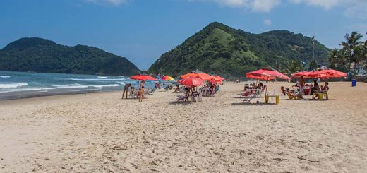 Praias mais bonitas do litoral Paulista.