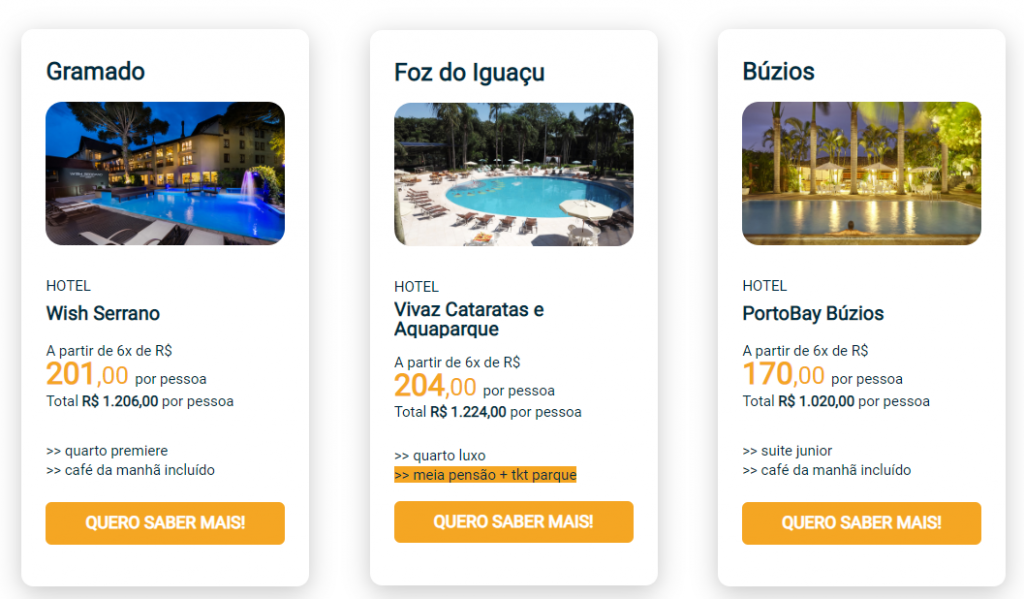 Pacote Feriado de Páscoa 2022