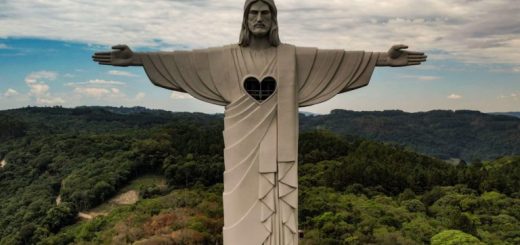 Cristo Protetor - Foto: Divulgação Associação Amigos do Cristo de Encantado