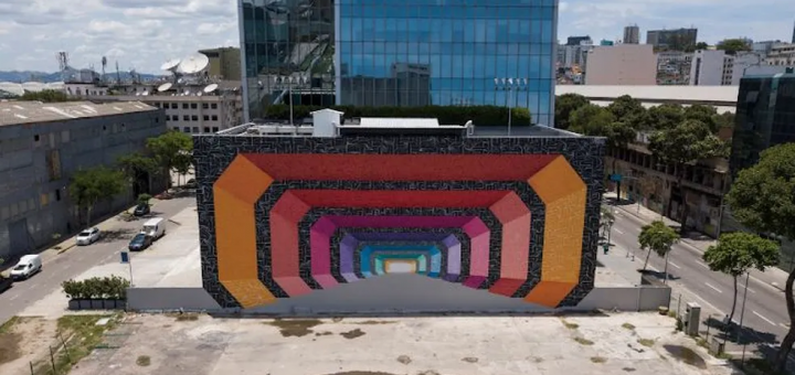 Rio ganha murais de grafite internacionais — Foto: Divulgação