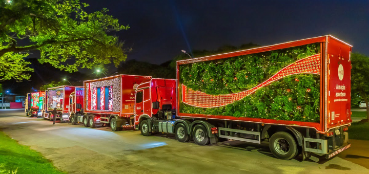 Caravana de Natal Coca Cola 2022 foto: divulgação