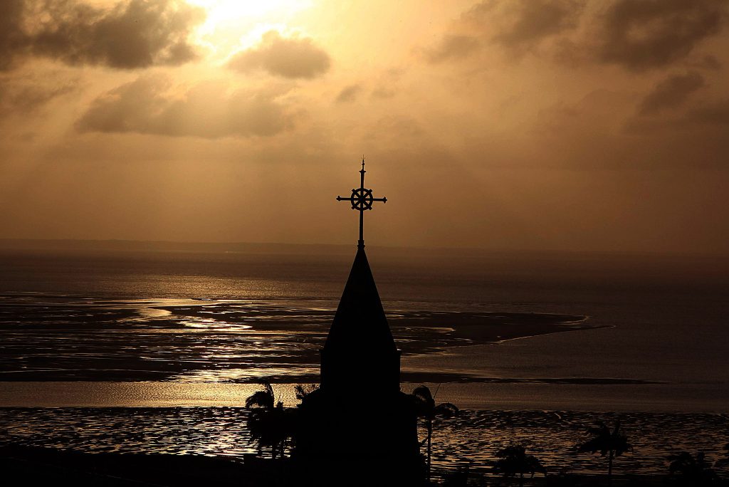 Pratos típicos da culinária maranhense em um restaurante em São Luís.