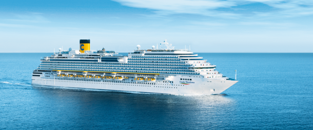 Costa Cruzeiros travessias transatlânticas Europa-Brasil