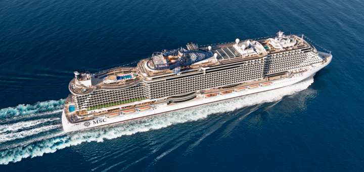 Foto: Divulgação / MSC Cruzeiros