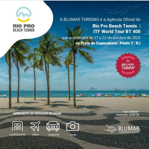 Rio Pro Beach Tennis e Blumar Turismo