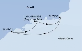 MSC Cruzeiros começa a temporada 2024 na América do Sul