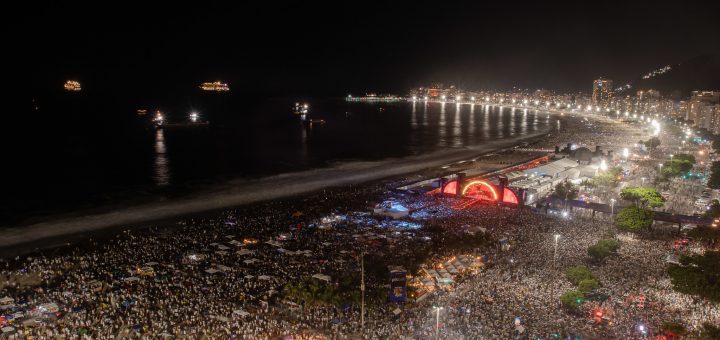 Madonna na praia de Copacabana - Foto: Gabriel Monteiro / Riotur