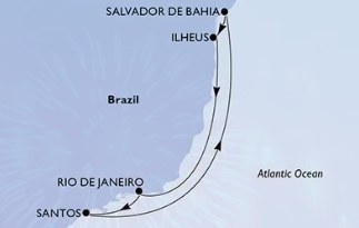 Quais Navios Vêm para o Brasil em 2024-2025