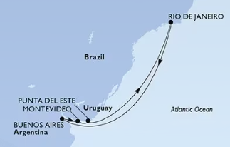 Quais Navios Vêm para o Brasil em 2024-2025