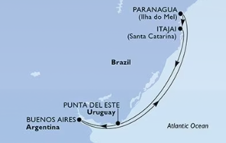 Quais Navios Vêm para o Brasil em 2024-2025