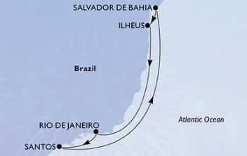 Quando começa a temporada de cruzeiros 2024?