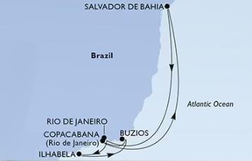 Quando começa a temporada de cruzeiros 2024?