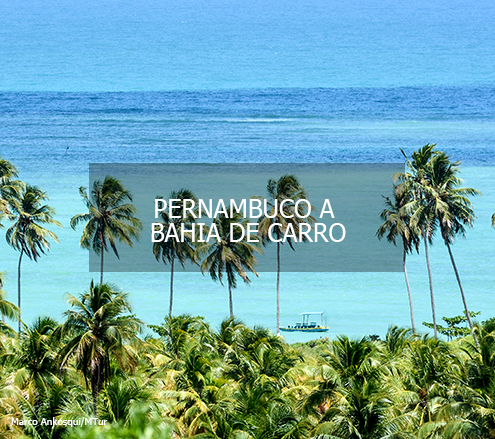 Viagem de carro pelo litoral de Pernambuco até a Bahia