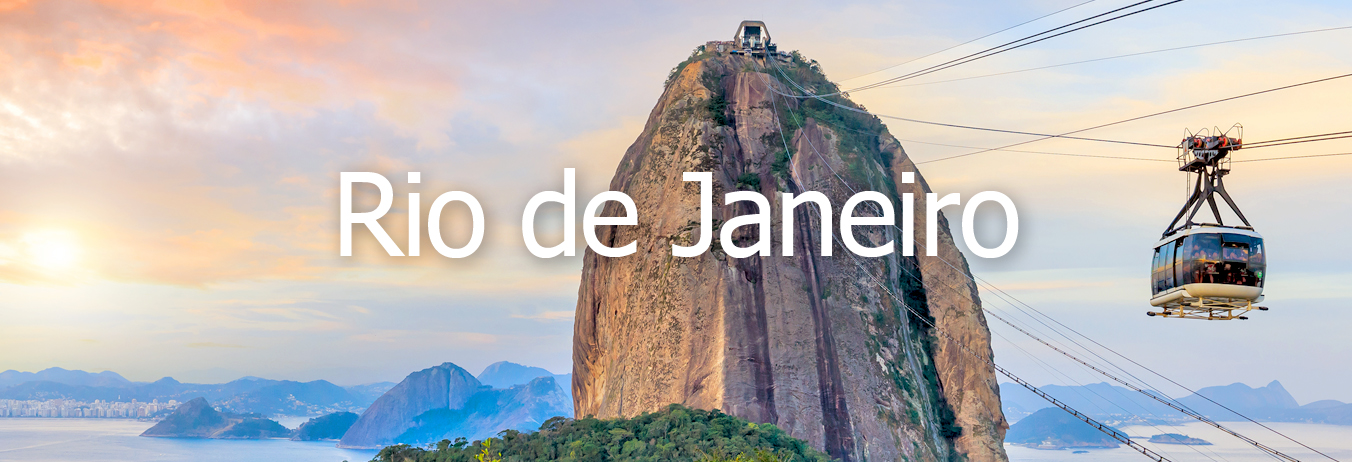 Organize sua viagem para o Rio de Janeiro.