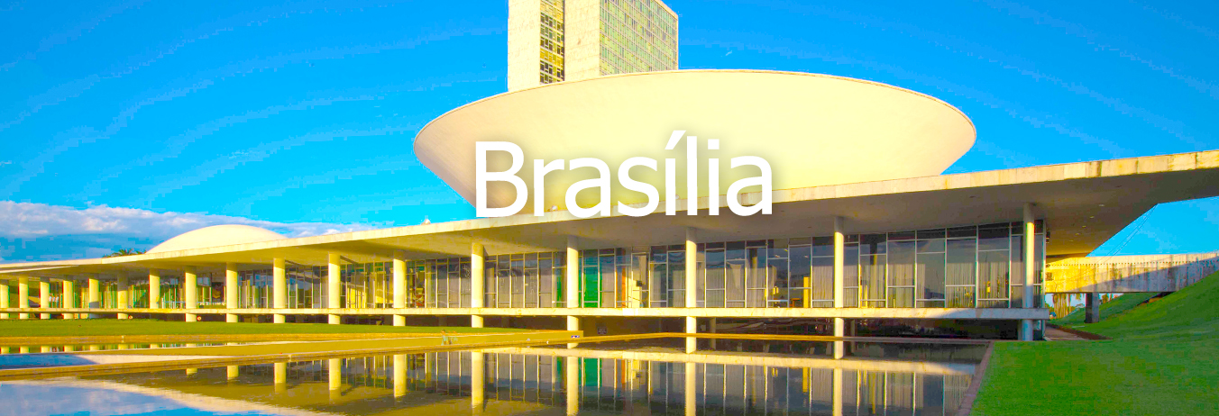 Organize sua viagem para Brasília.